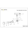 FIJI * FOCO CARRIL 40W 3000K BLANCO